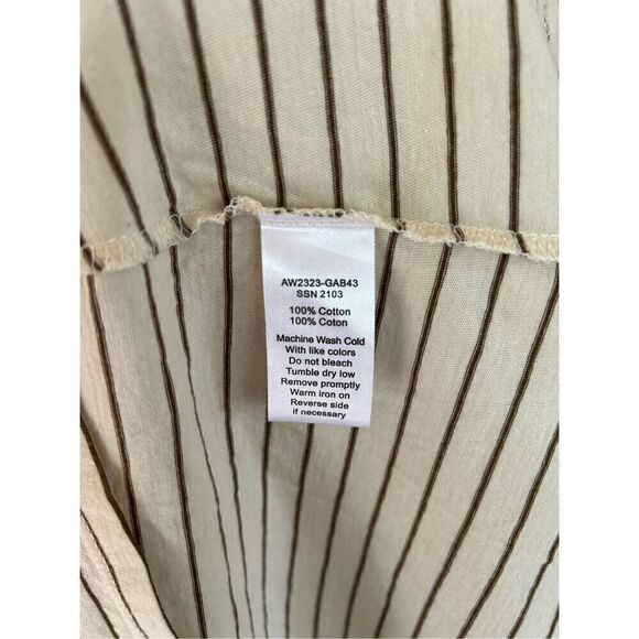 ATM Anthony Thomas Melillo Striped Pocket Front T-Shirt Dress Size XS - Picture 6 of 6